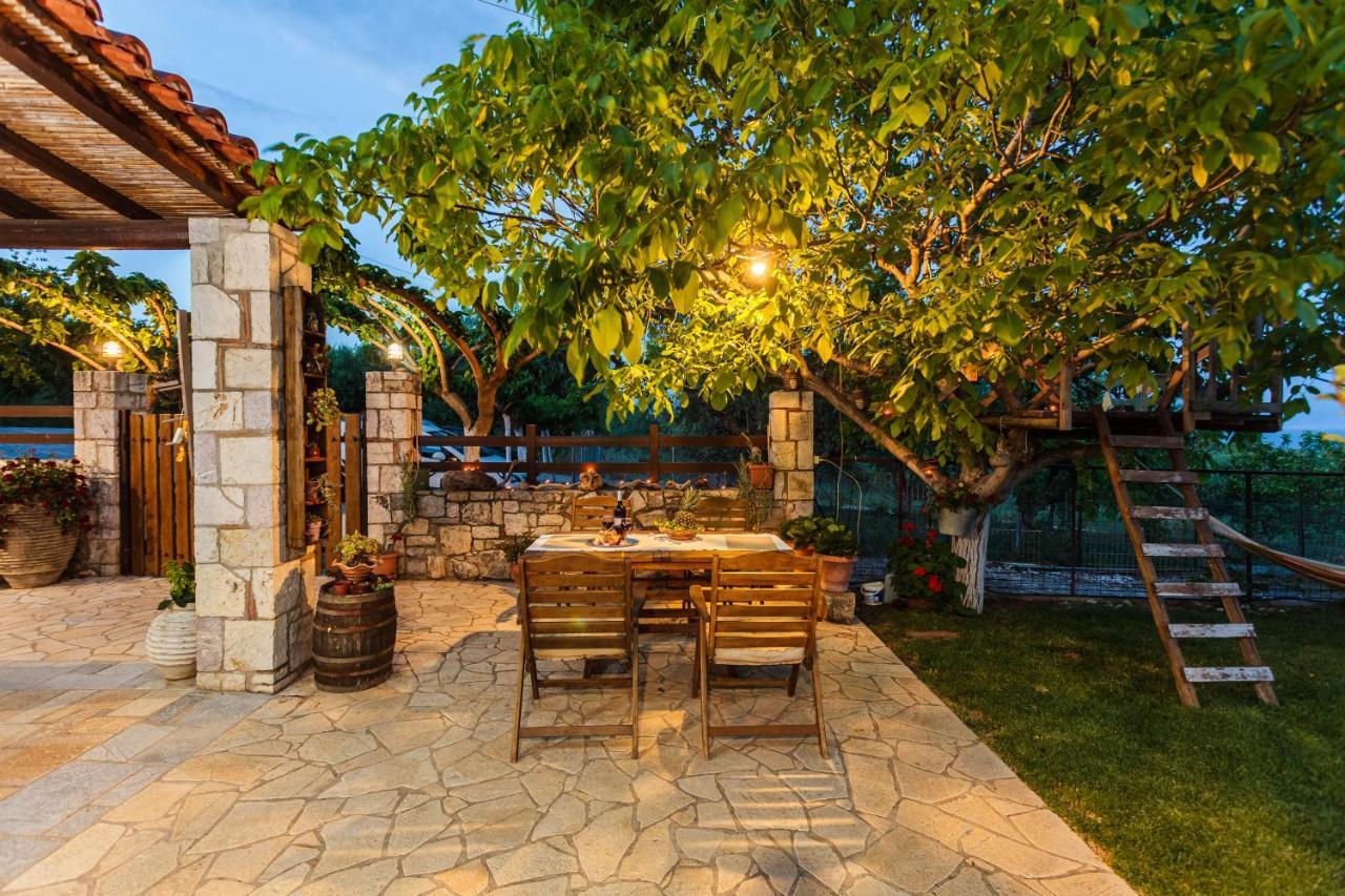 Petalidi Olive Garden Stone House Near The Beach Exterior photo
